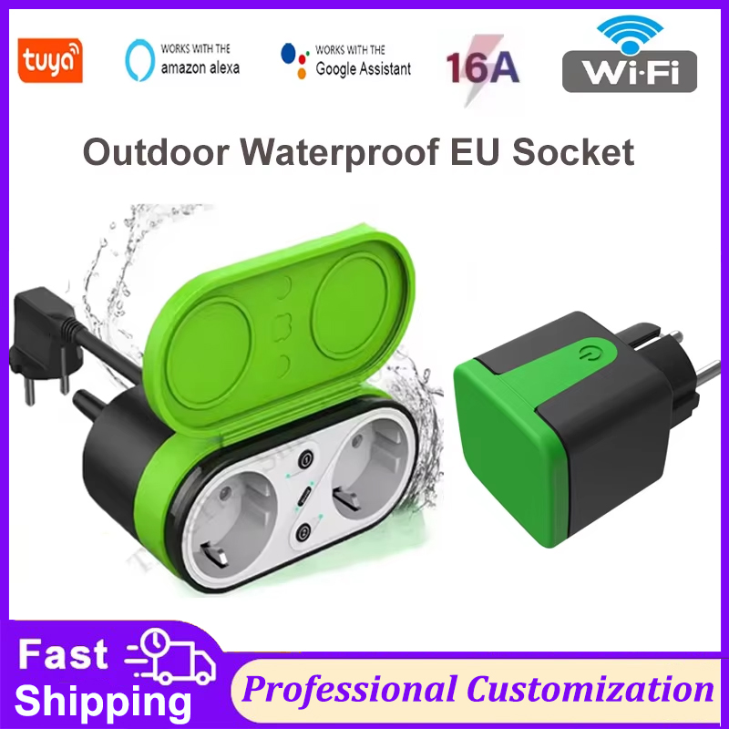 Smart Home Wiz - Tuya EU 16A Wifi Smart Outdoor