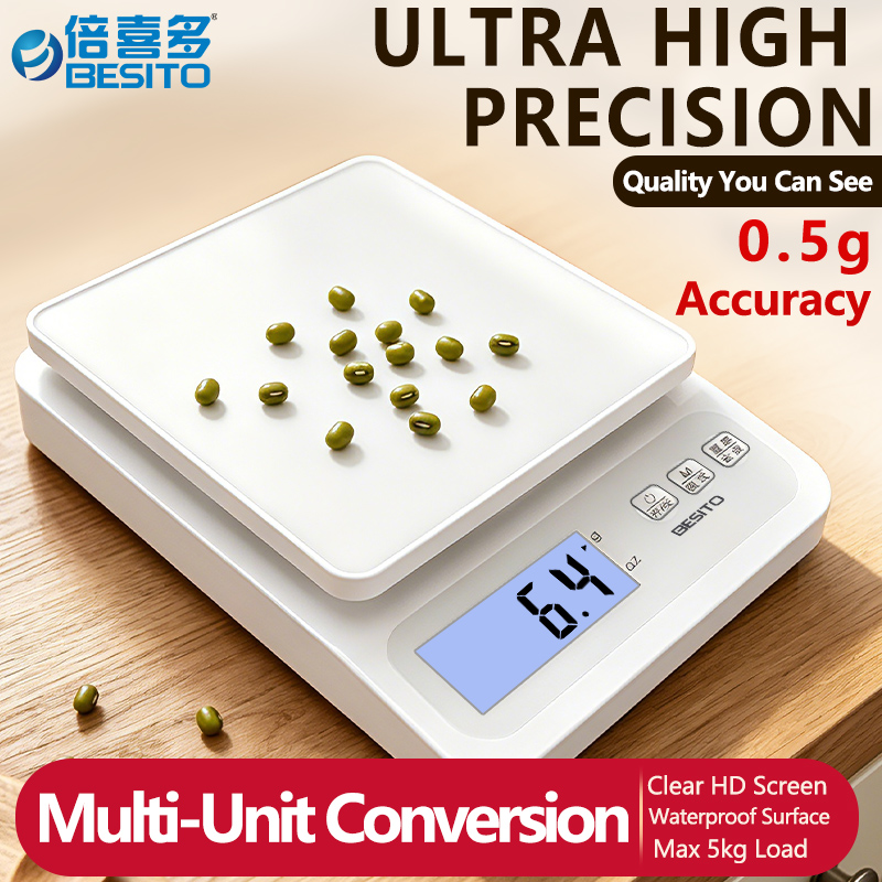 Smart Home Kitchen - Electronic Scale, Kitchen Scale, High-Precision Household