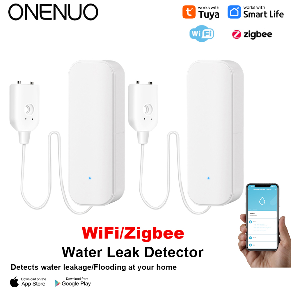 Smart Home Network - WiFi/Zigbee Water Sensor Tuya Leakage Alarm