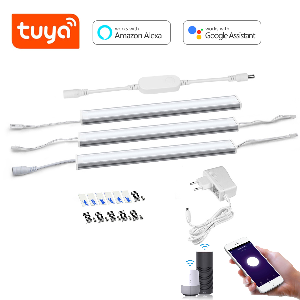 Smart Home Kitchen - Smart Tuya Wifi Aluminum Bar LED