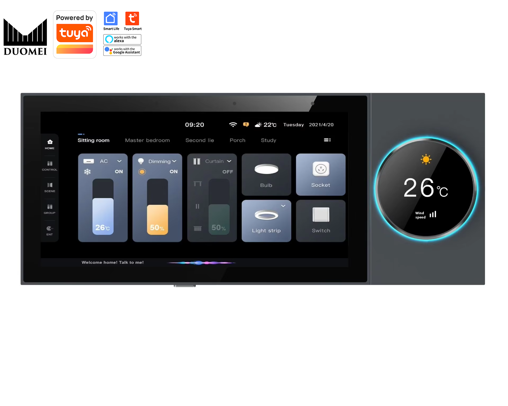 Zigbee Gateway - DUOMEI Smart Home System Tuya WiFi