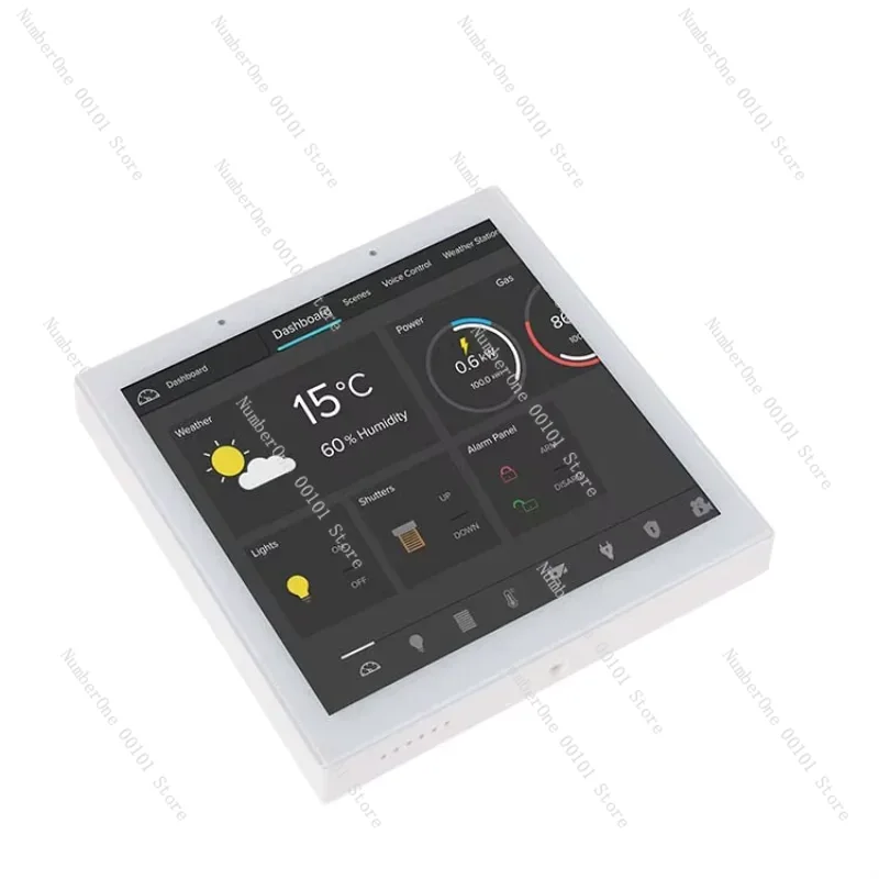 Smart Home Control Panel - Quad‑Core 4‑Inch KNX Android Wall‑Mount Touch