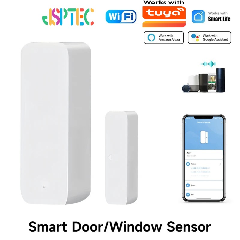 Smart Home Automation System - Tuya WiFi Smart Door Sensor Door