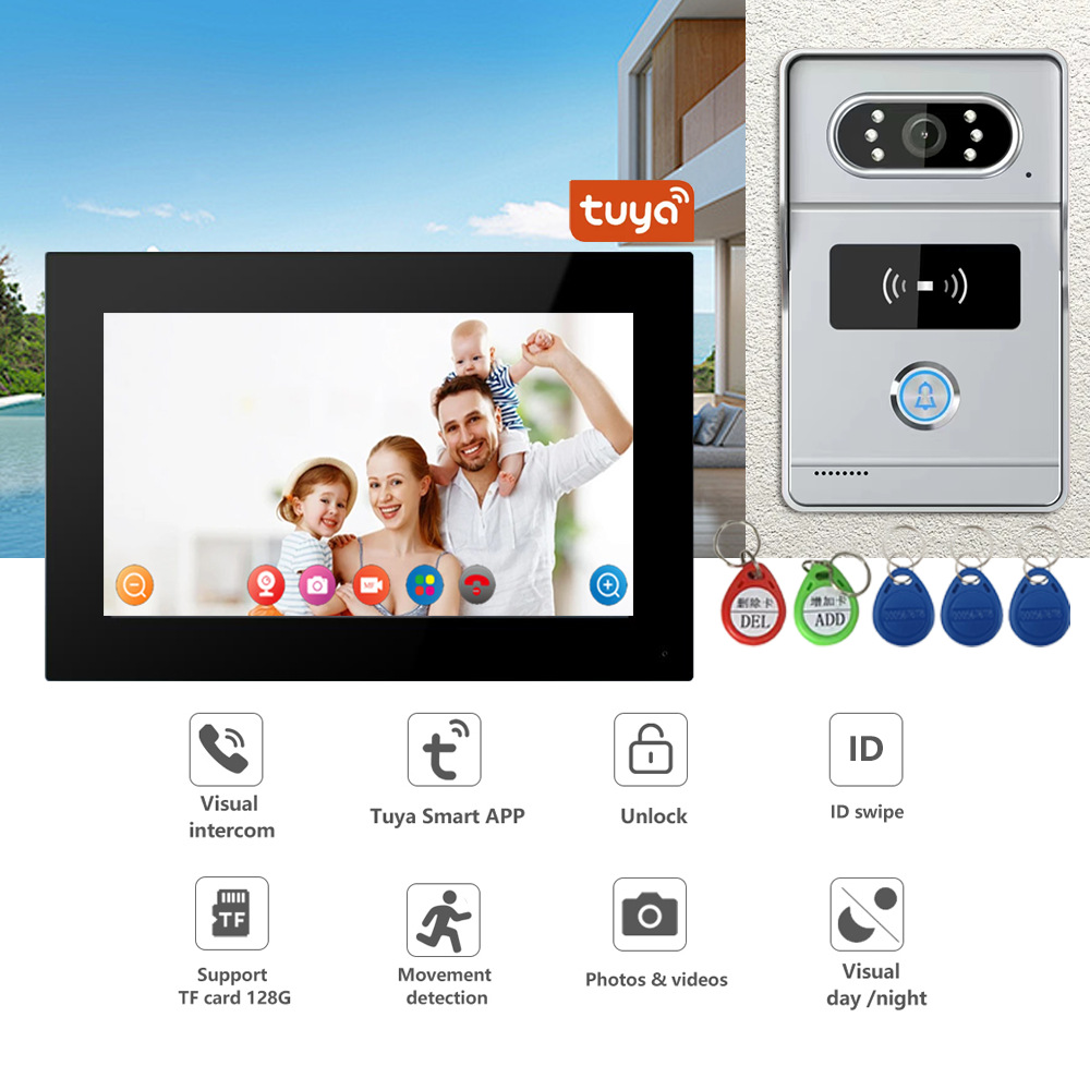 2MP 1080P Tuya APP IR Night Vi - Wifi Doorbell Camera recension och pris