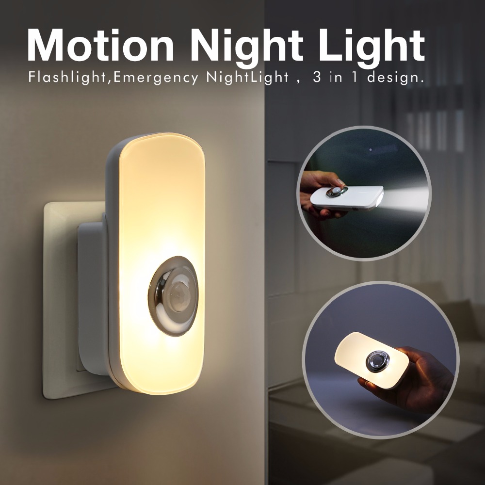 Sensky 3 In 1 EU US PLug in Sm - Smart Baby Night Light recension och pris