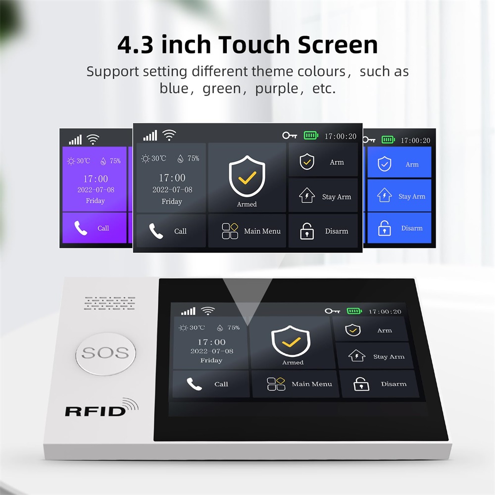 2.4G WIFI Smart GSM Alarm Syst - Smart Home Automation System recension och pris