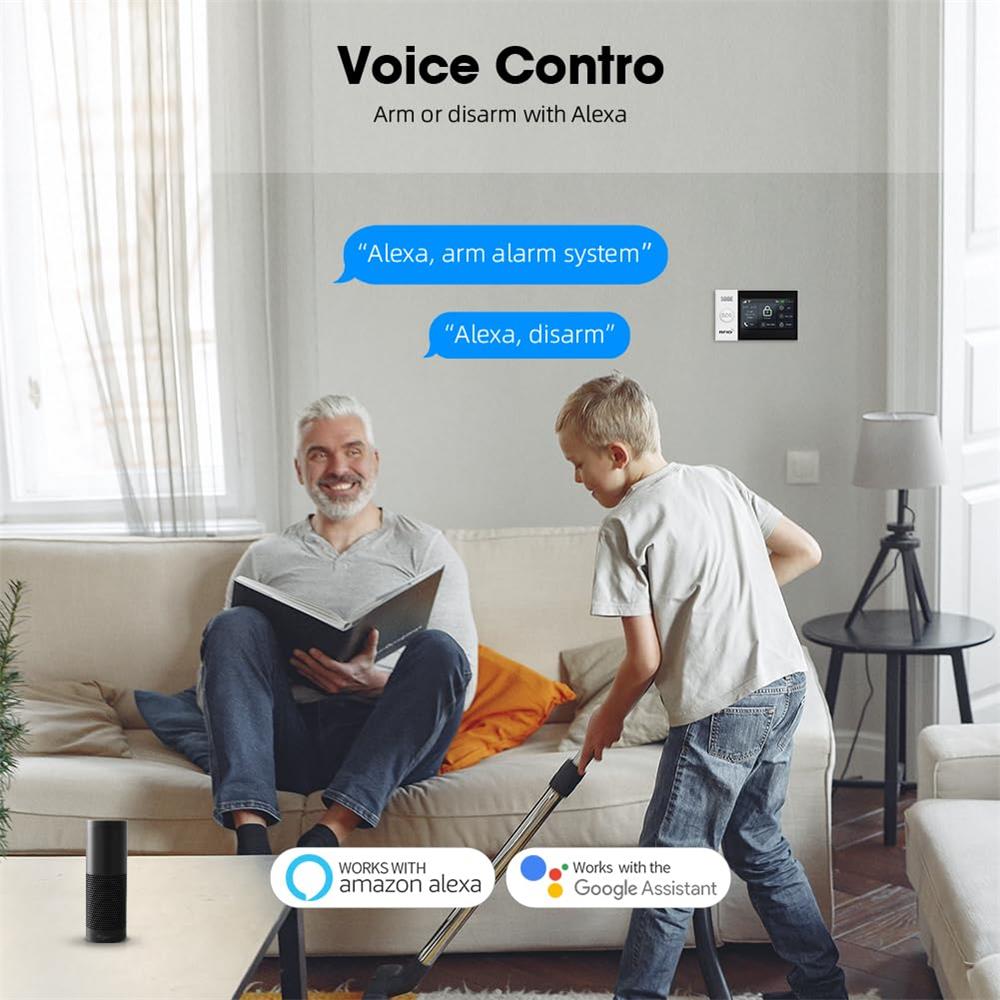 2.4G WIFI Smart GSM Alarm Syst - Smart Home Automation System recension och pris