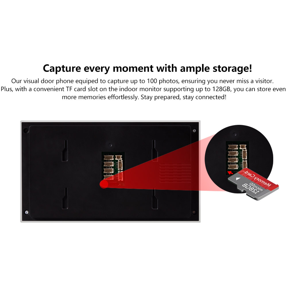 7Inch IPS Screen 2MP 1080P Tuy - Wifi Doorbell Camera recension och pris