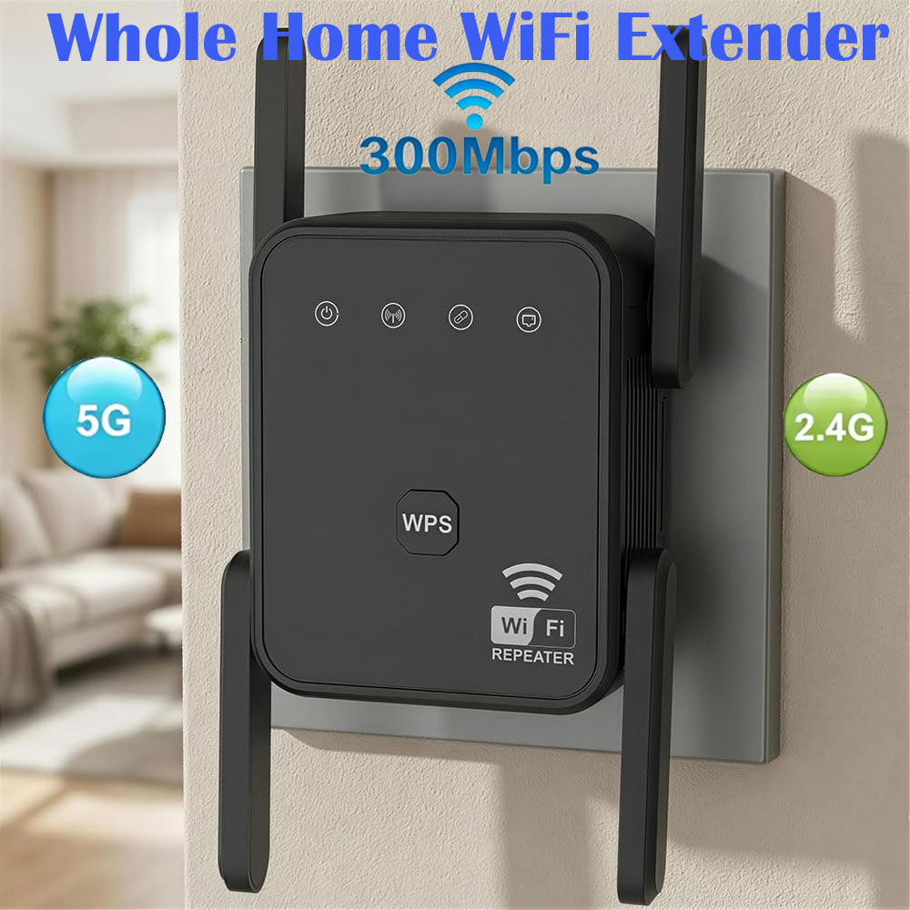 2026 New WiFi Repeater 300Mbps - Smart Home Network recension och pris
