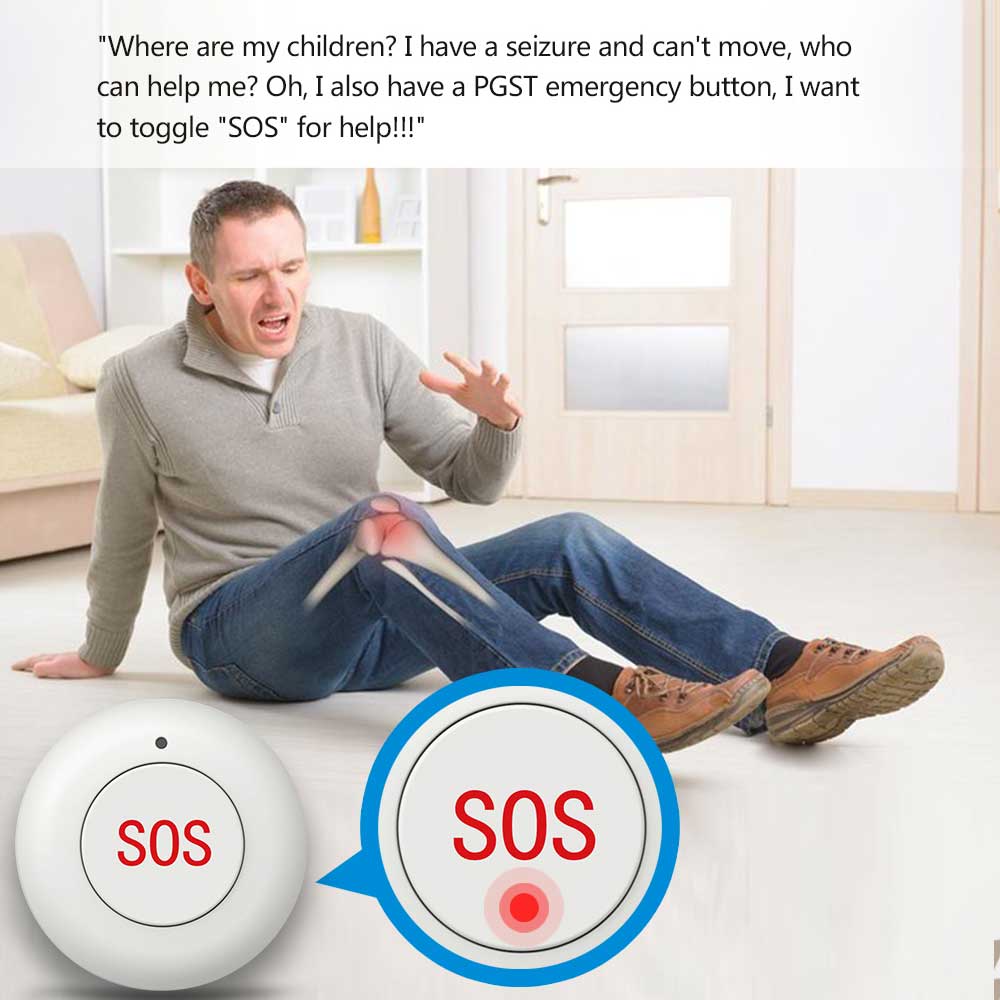 Wireless SOS Button Smart Home - Smart Home Automation System recension och pris
