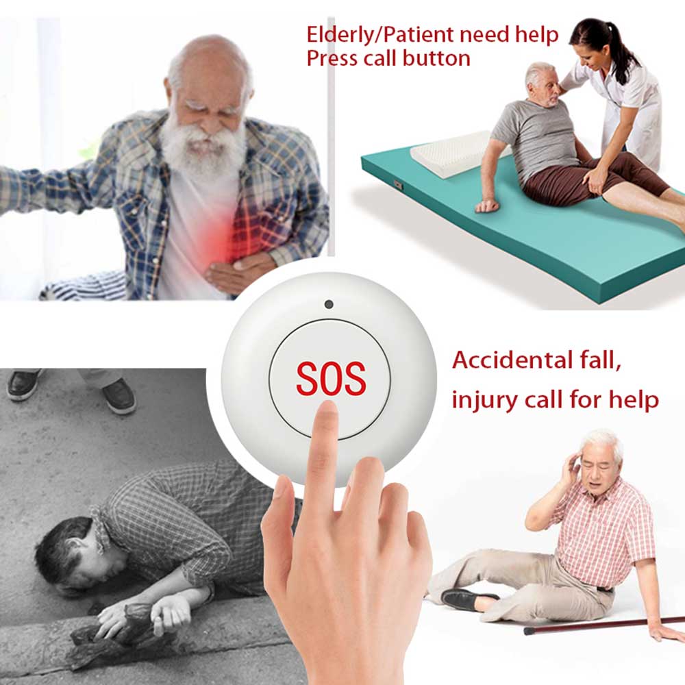 Wireless SOS Button Smart Home - Smart Home Automation System recension och pris