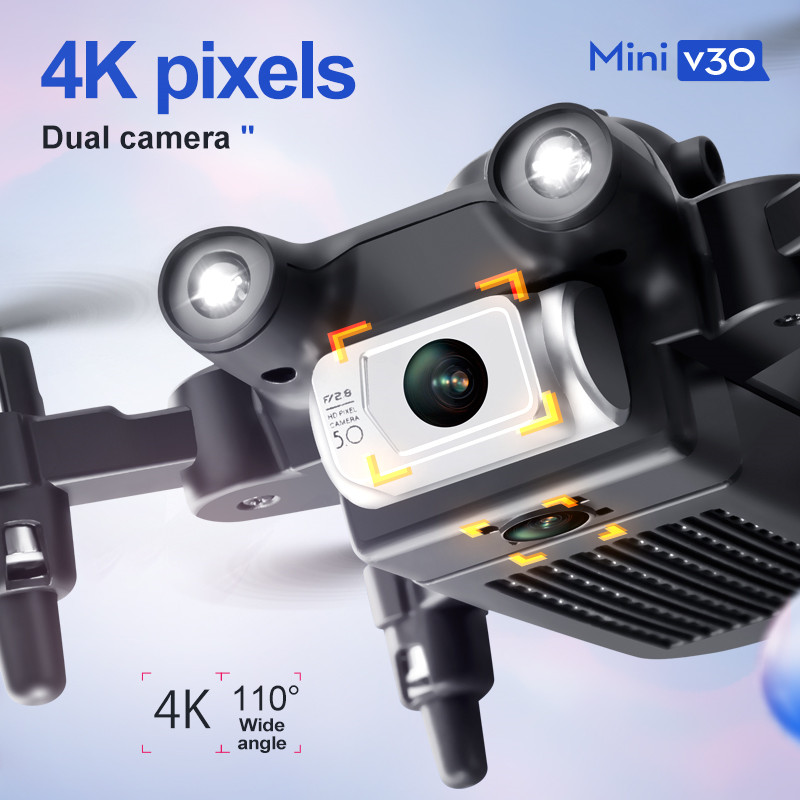 Mini V30 WiFi FPV Drone With 4 - Smart Home Camera recension och pris