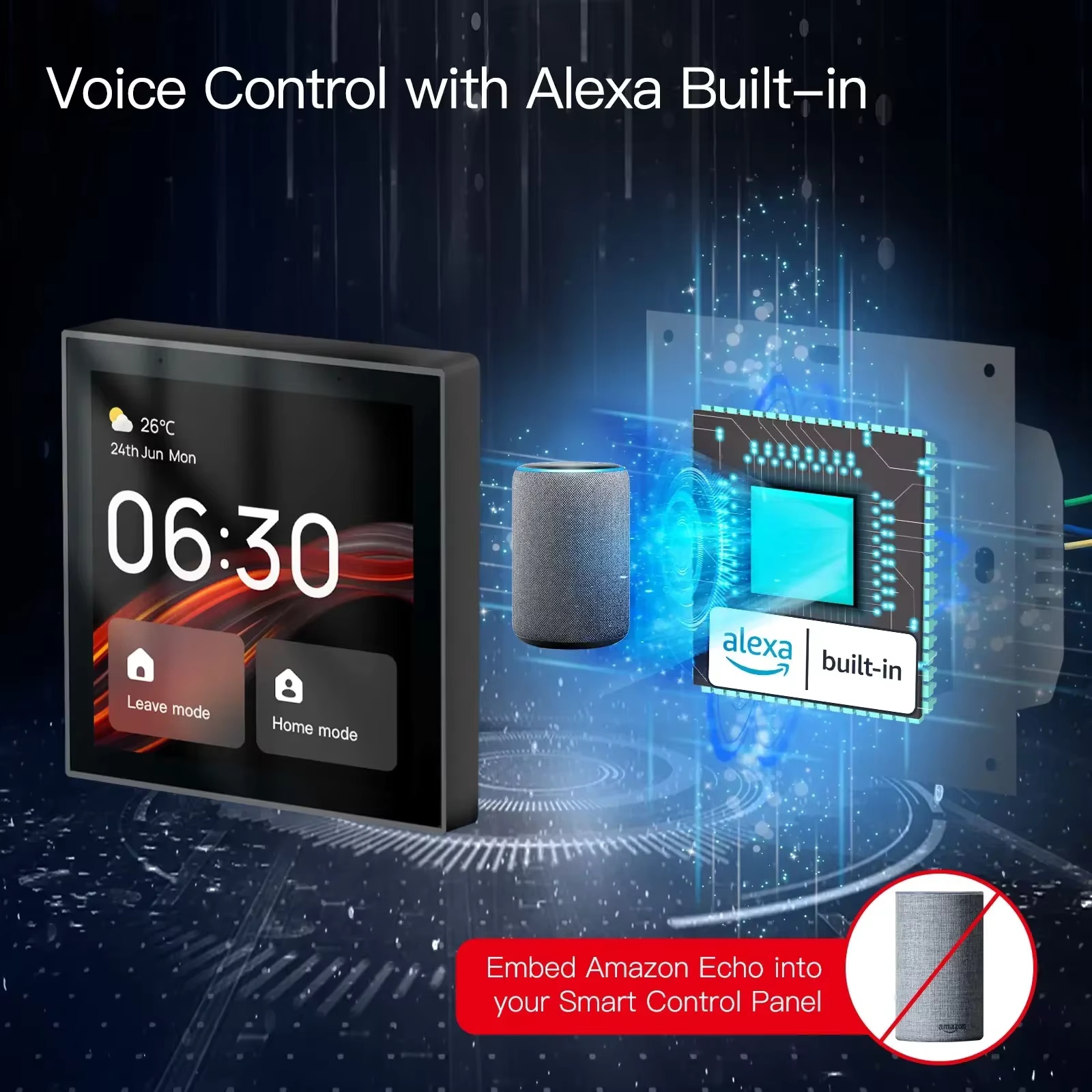 MOES Wifi Touch Center Control - Zigbee Gateway recension och pris