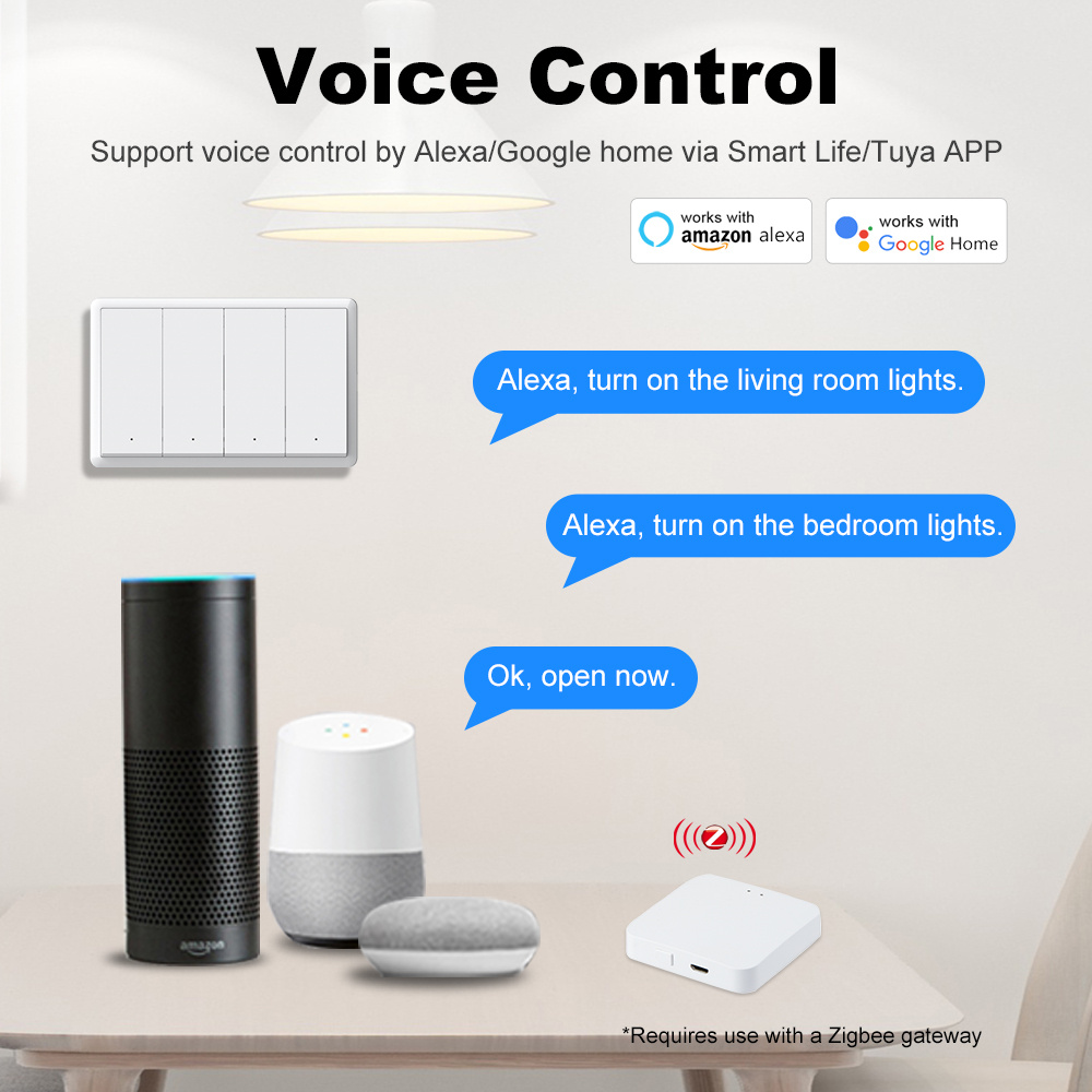 Manhot Smart zigbee Switch No  - Smart Home Lighting recension och pris