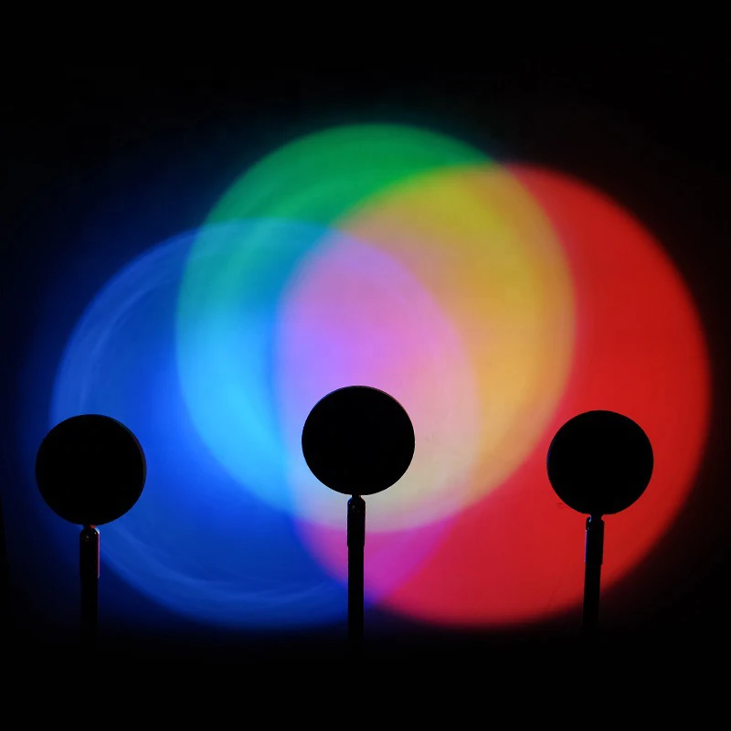 Smart LED Sunset Lamp Colorful - Smart Home Solution recension och pris