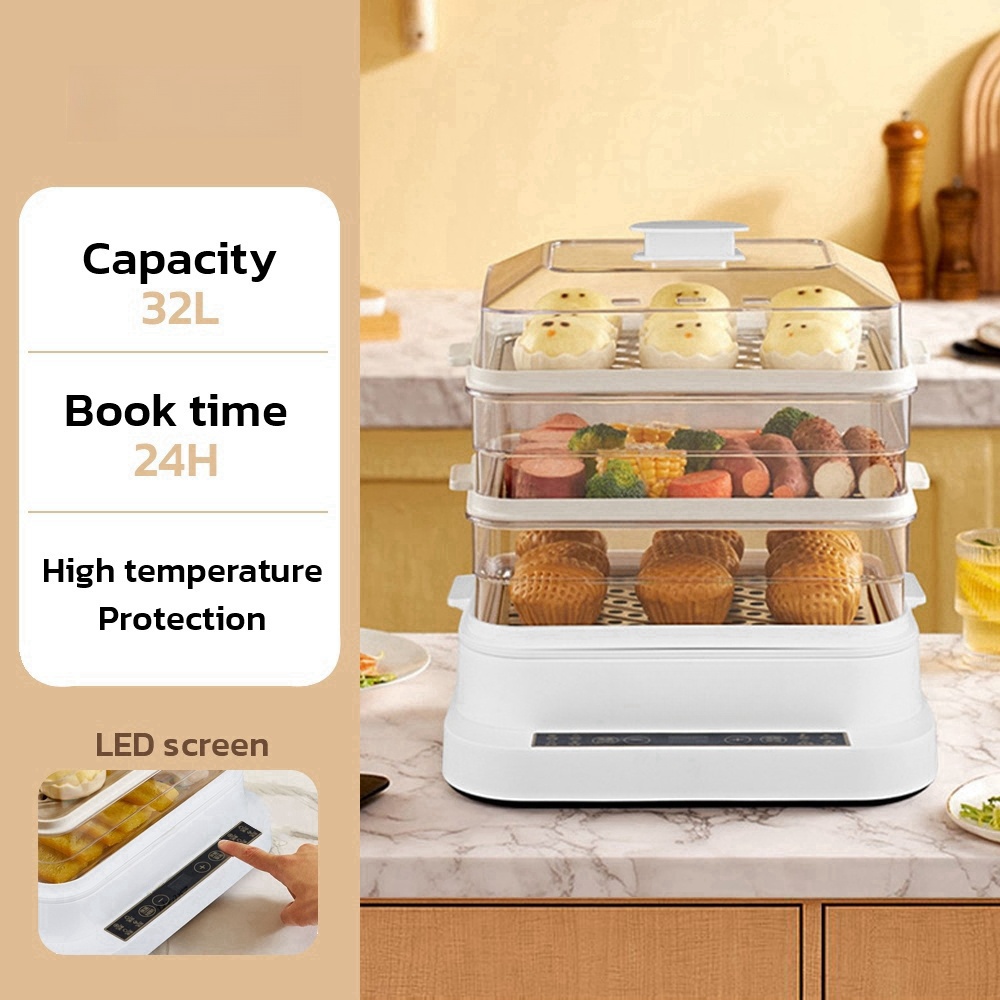 32L Smart Electric Steamer - 3 - Smart Home Kitchen recension och pris