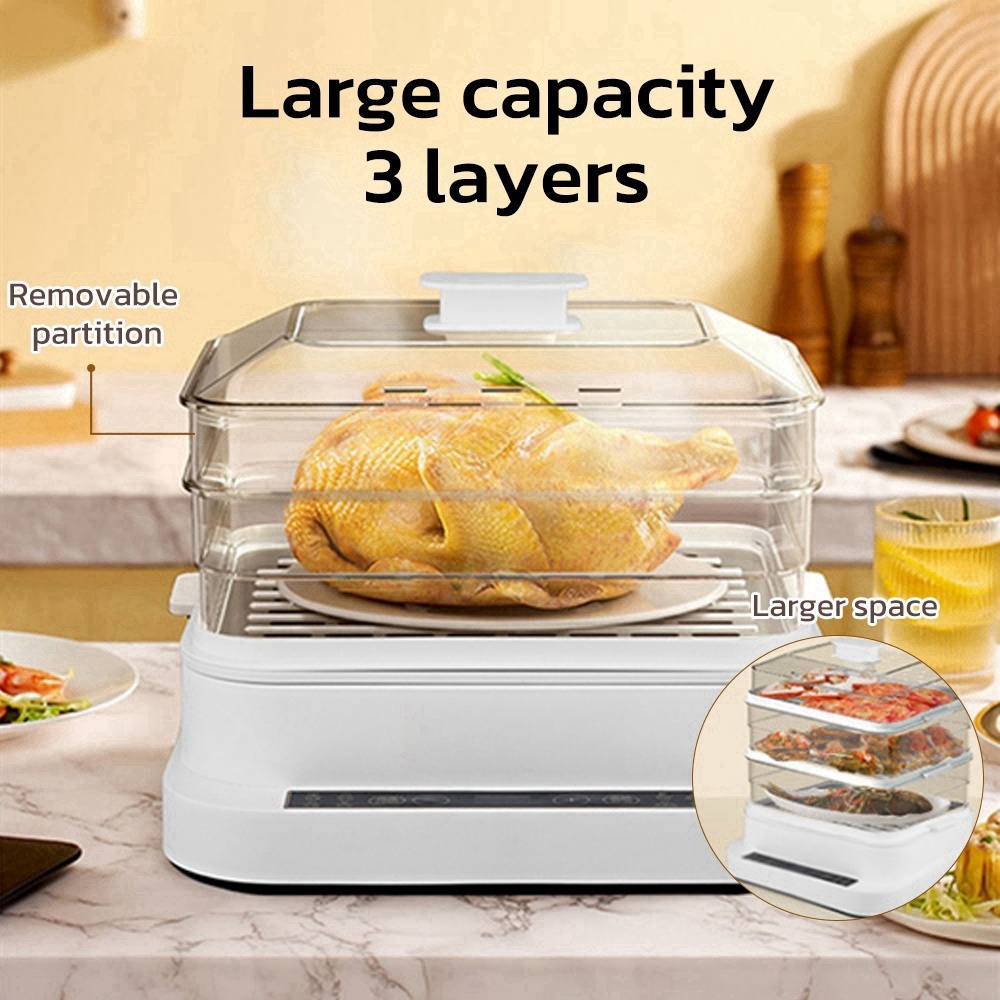 32L Smart Electric Steamer - 3 - Smart Home Kitchen recension och pris