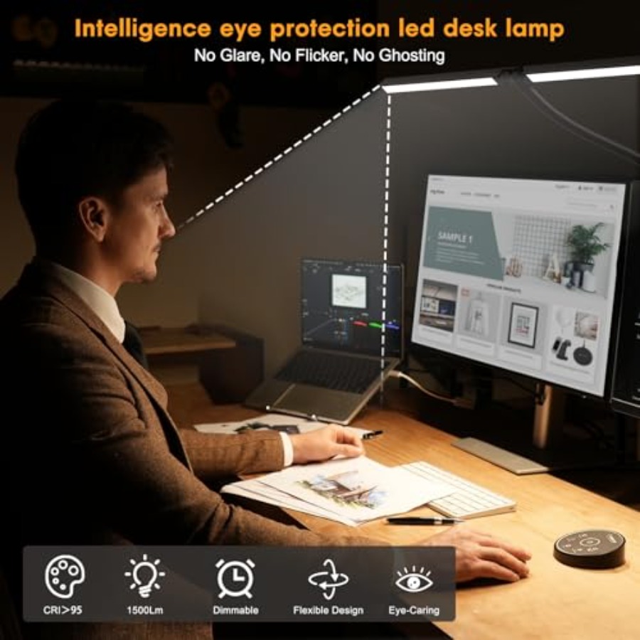 Led Desk Lamp for Office Home  - Smart Home Lighting recension och pris