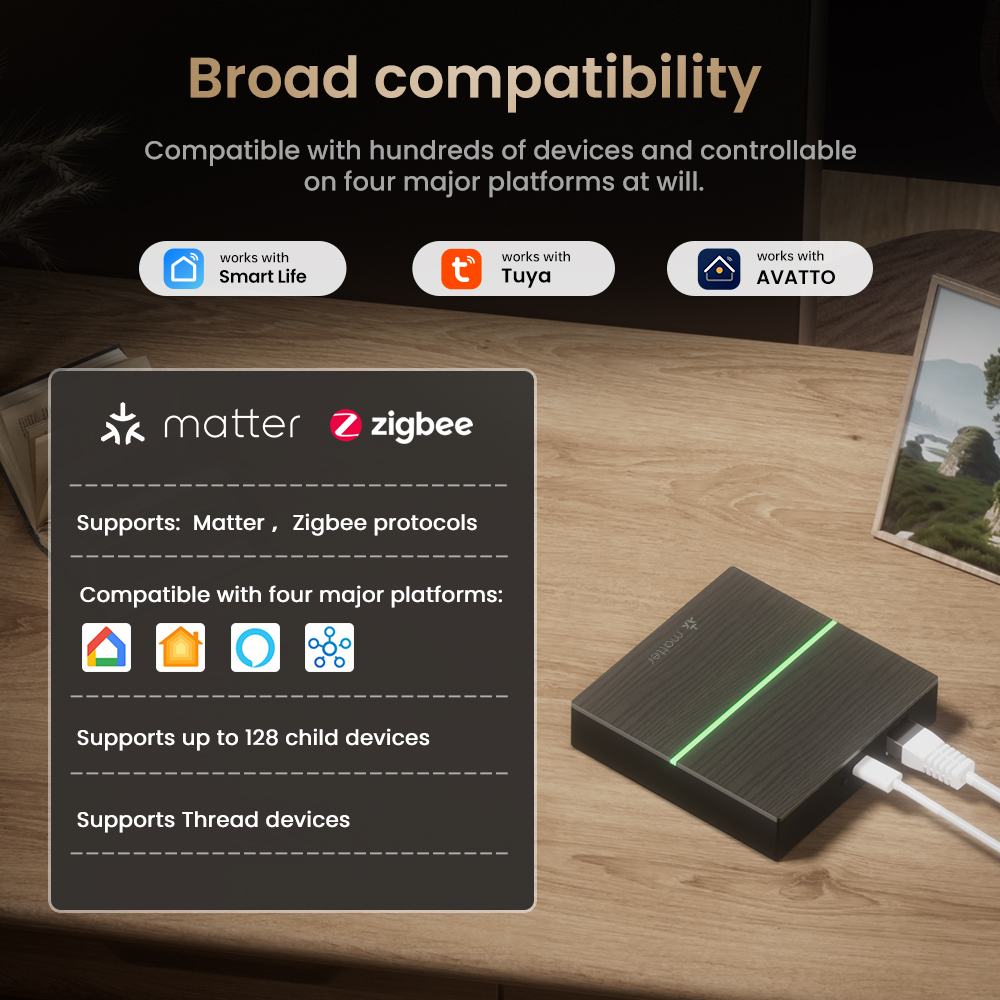 AVATTO Matter Smart Wired Gate - Smart Home Hub Ikea recension och pris