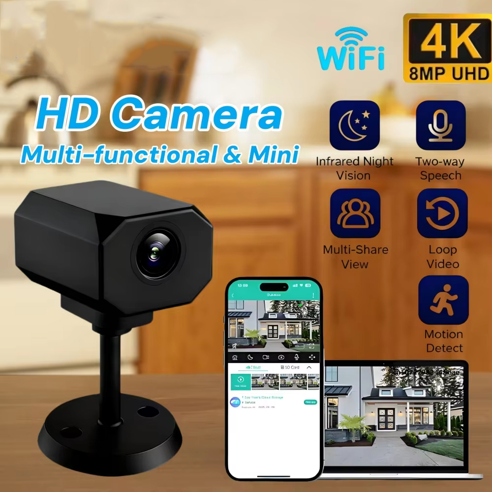 4K HD WiFi Security Camera for - Smart Home Camera recension och pris