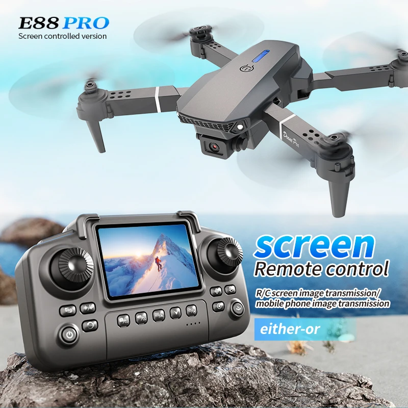 Professional E88 PRO Drone wit - Smart Home Camera recension och pris