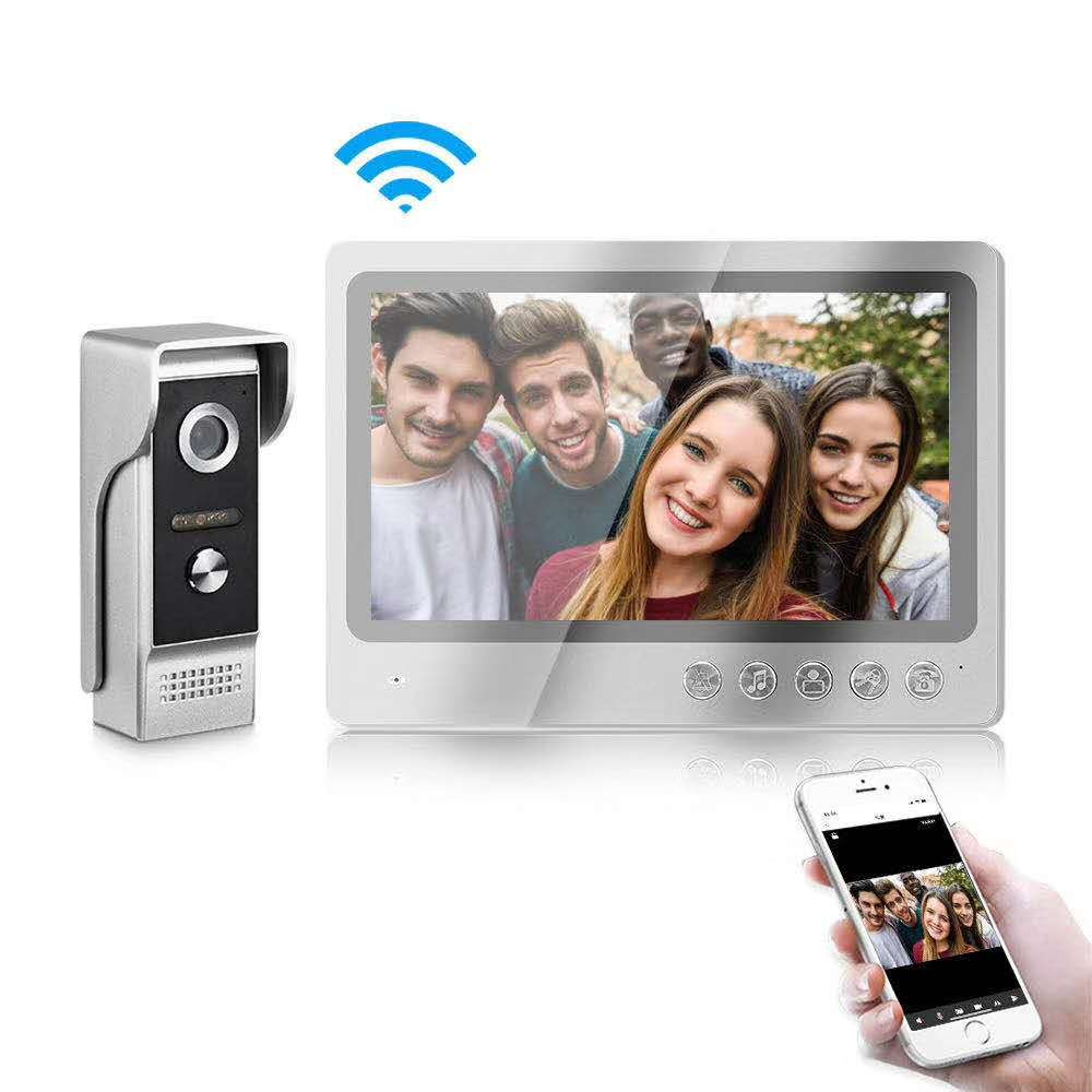 9Inch HD Screen Tuya APP Wired - Wifi Doorbell Camera recension och pris