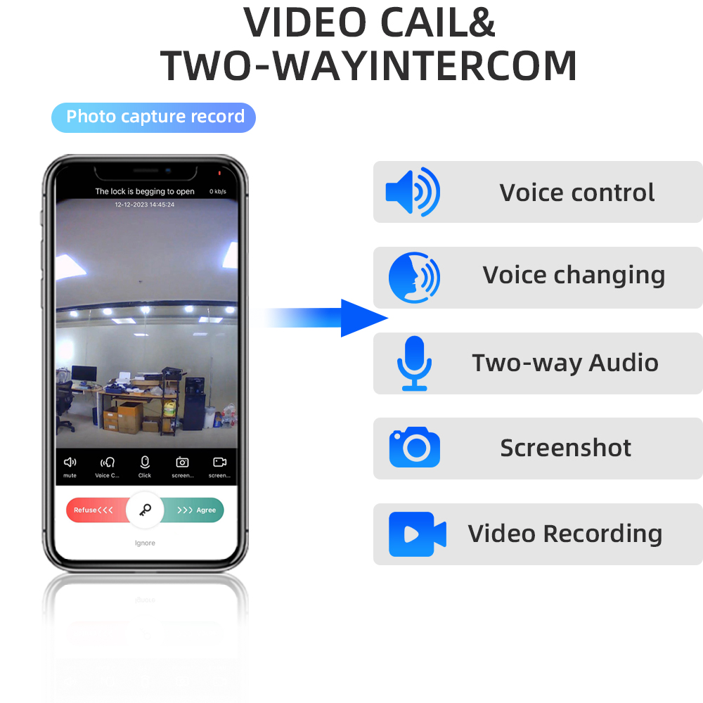 RAYKUBE DF14 Tuya WiFi 3D Face - Wifi Doorbell Camera recension och pris