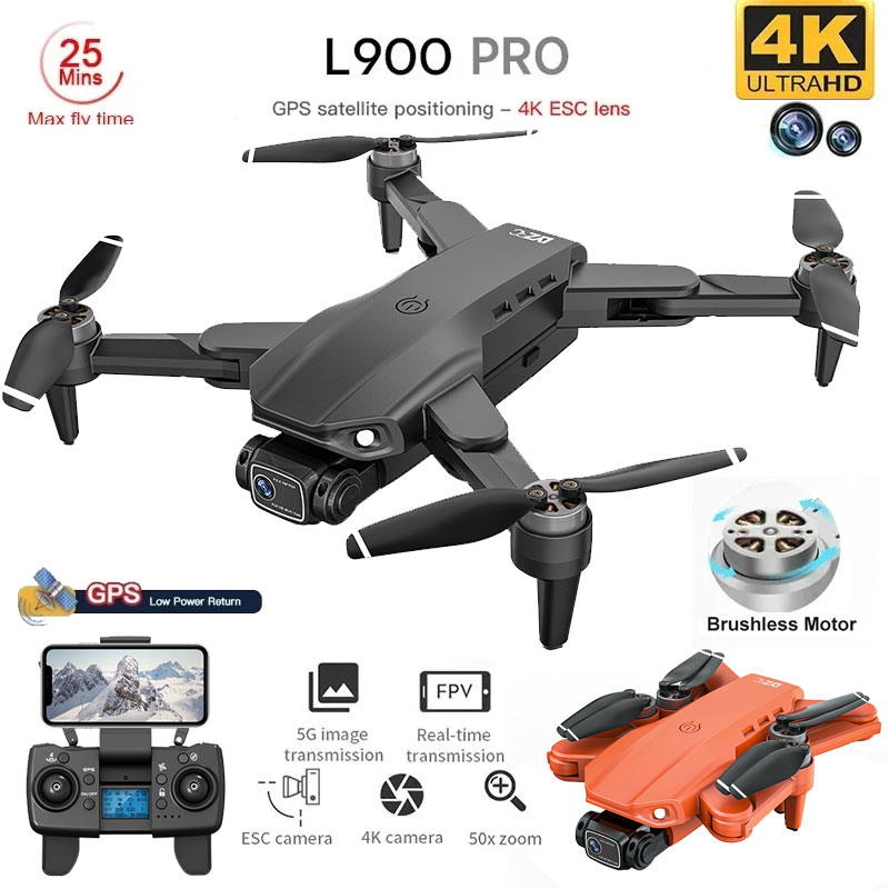 L900 Pro GPS Drone 4K Professi - Smart Home Camera recension och pris
