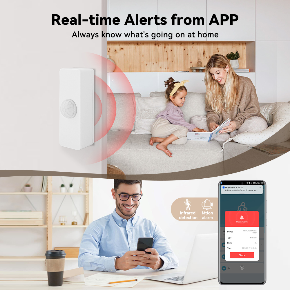 Tuya Smart PIR Motion Sensor S - Smart Home Wiz recension och pris
