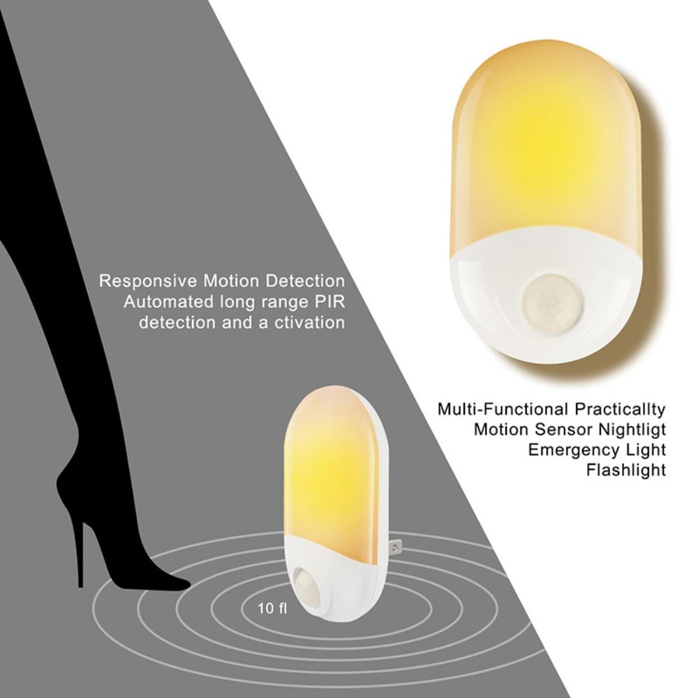 With Smart Sensors LED Plug-in - Smart Baby Night Light recension och pris