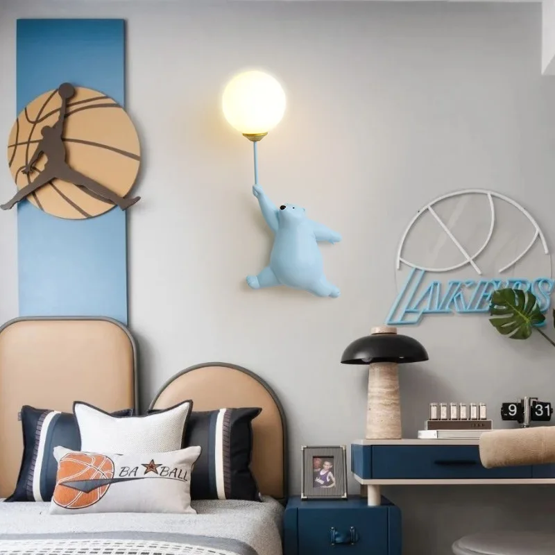 Cartoon Polar Bear LED Sconce  - Smart Baby Night Light recension och pris
