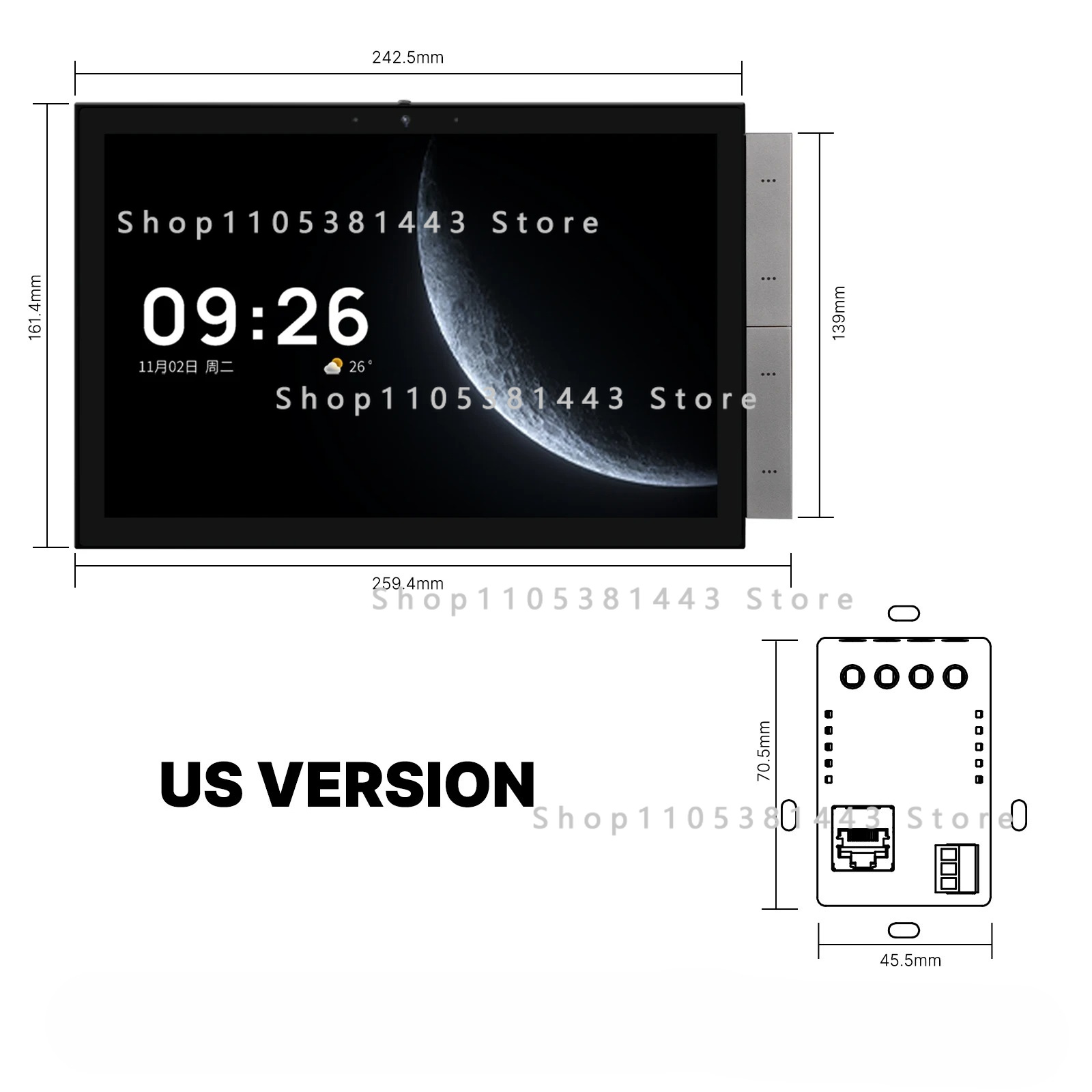 Home Automation 2026 Moes Tuya - Smart Home Control Panel recension och pris