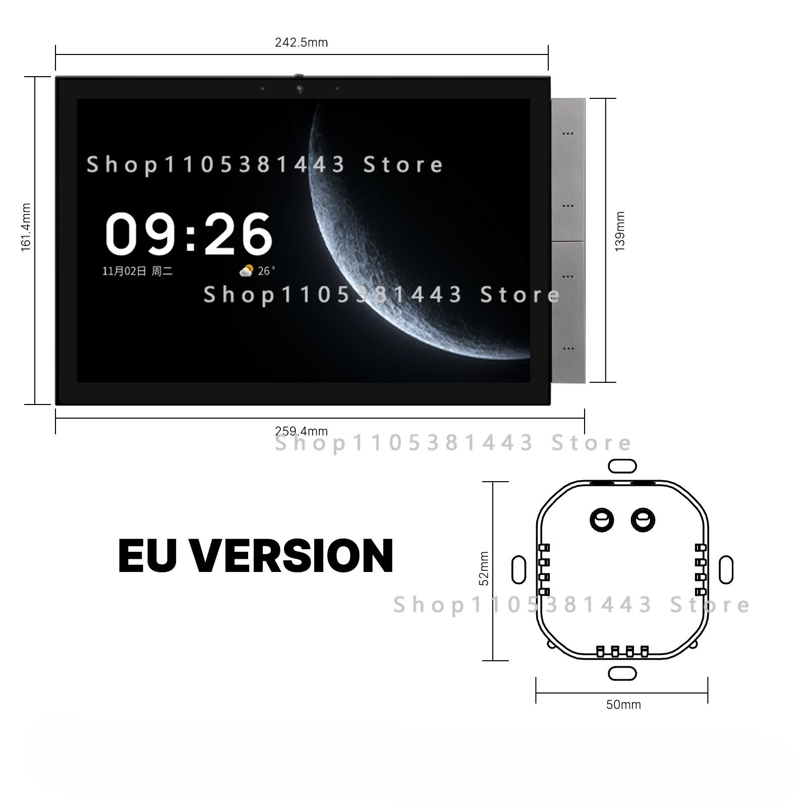 Home Automation 2026 Moes Tuya - Smart Home Control Panel recension och pris
