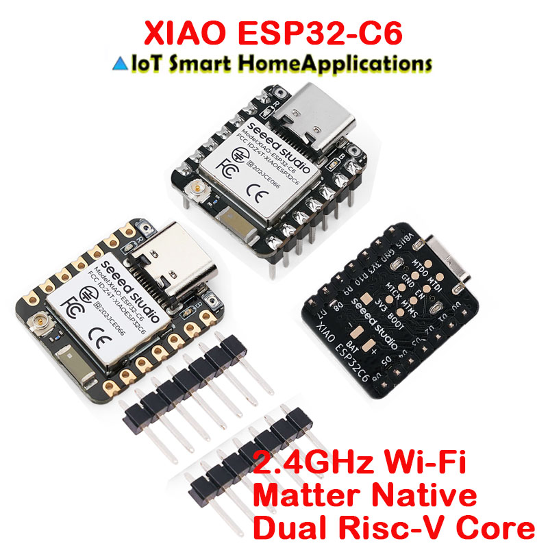 10Pcs/1pc  XIAO ESP32-C6 Devel - Smart Home Arduino Project recension och pris