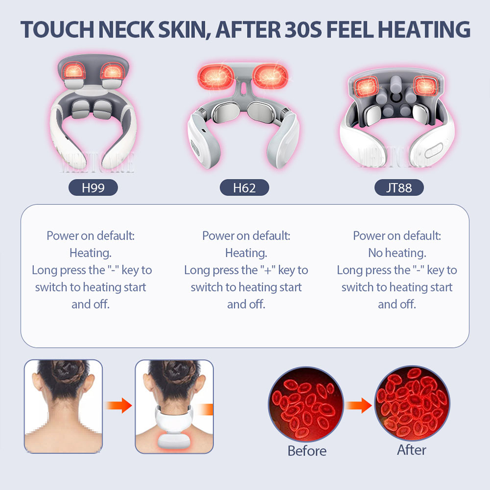 TENS Pulse Back Neck Massage W - Smart Home Solution recension och pris