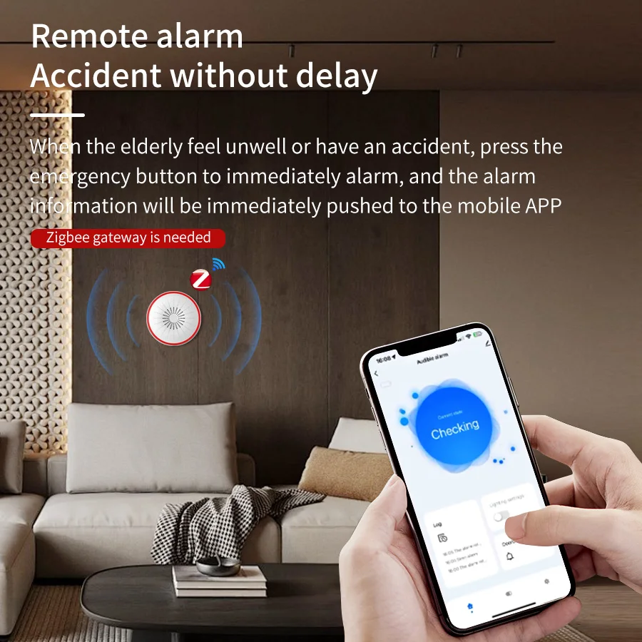 Tuya WiFi ZigBee Smart Alarm S - Smart Home Automation System recension och pris
