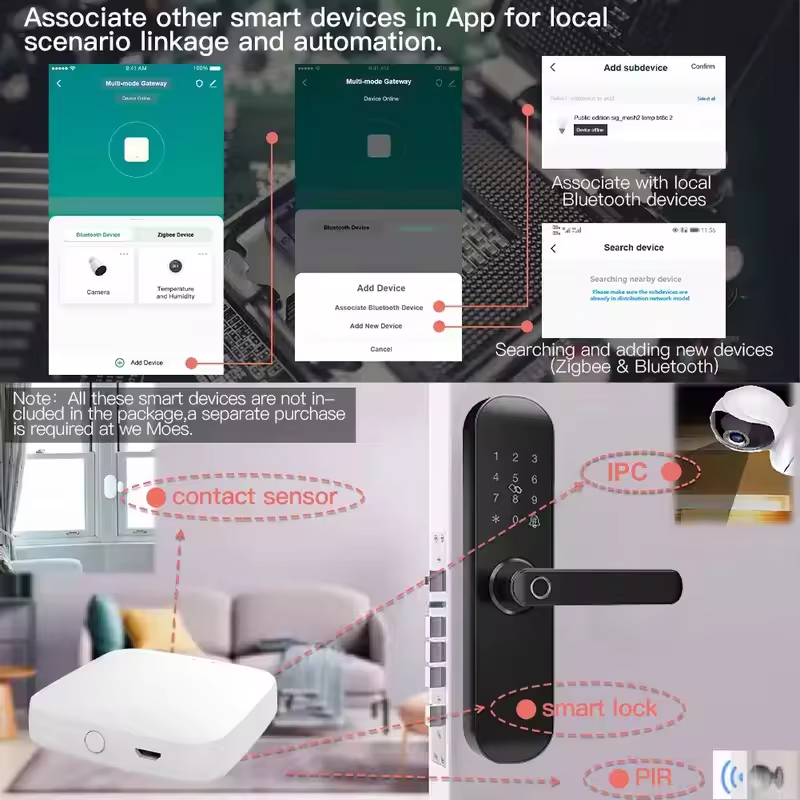 MOES Tuya ZigBee3.0 Smart Hub, - Smart Home Hub Ikea recension och pris