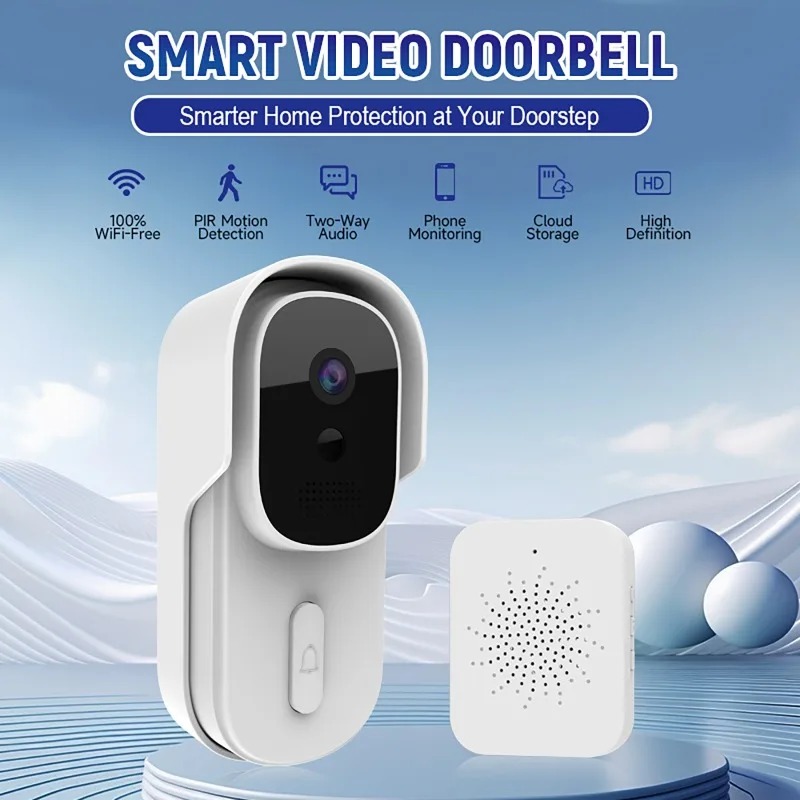 Wide View Tuya Smart Life APP  - Wifi Doorbell Camera recension och pris