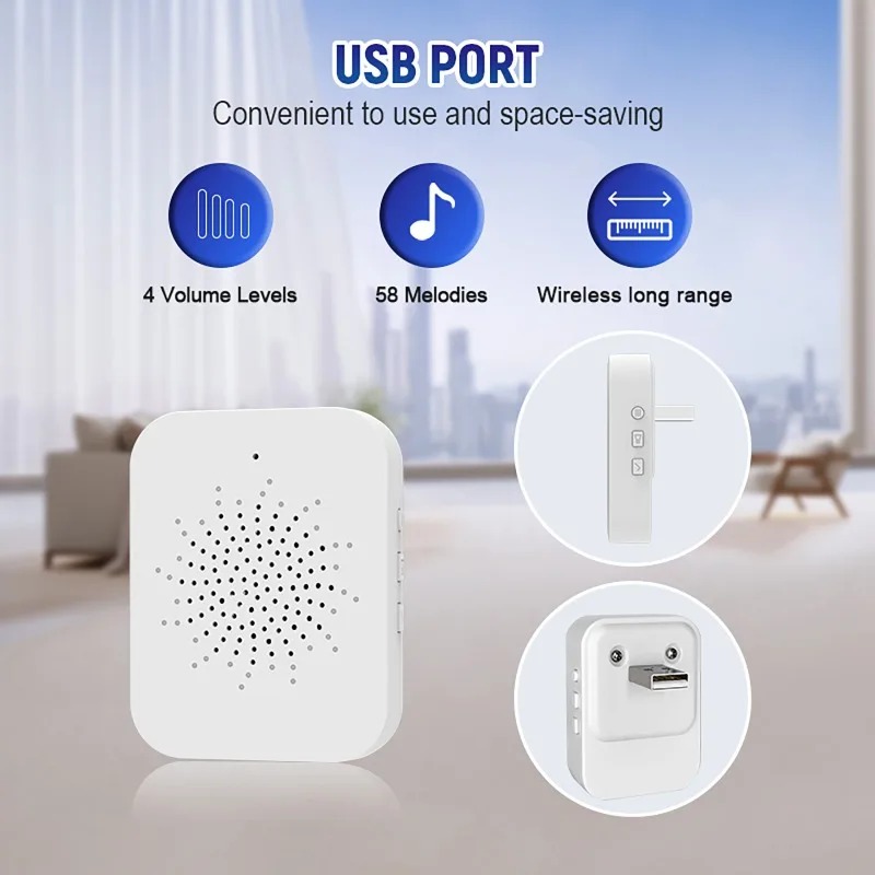 Wide View Tuya Smart Life APP  - Wifi Doorbell Camera recension och pris