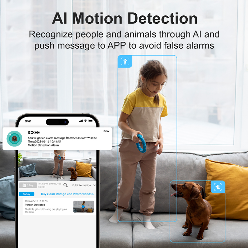 3MP 5G WIFI Camera with night  - Smart Baby Night Light recension och pris