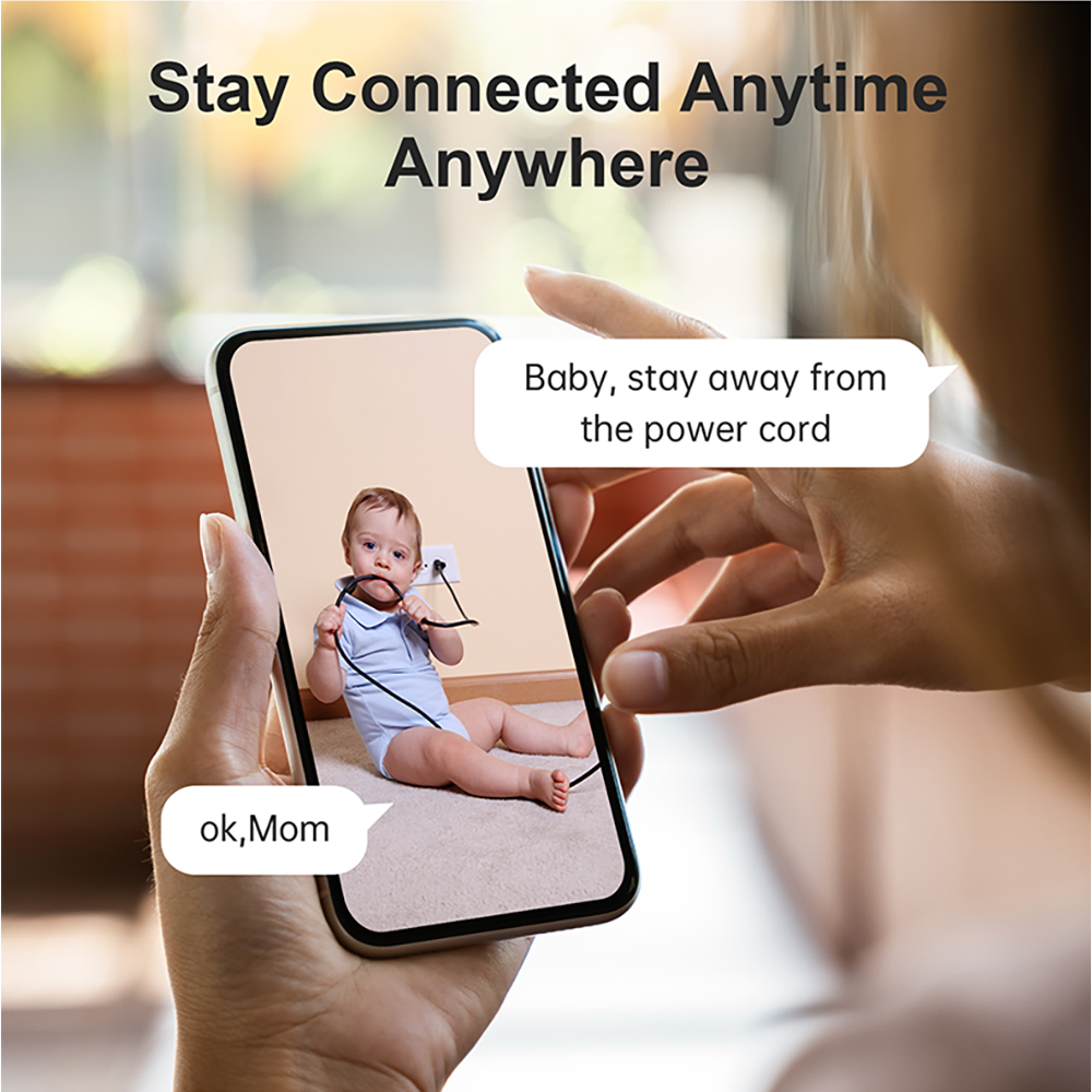 3MP 5G WIFI Camera with night  - Smart Baby Night Light recension och pris