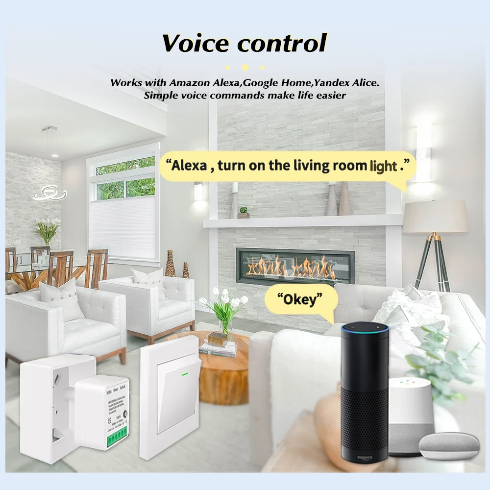 For Tuya Mini Smart WiFi Switc - Smart Home Lighting Control recension och pris