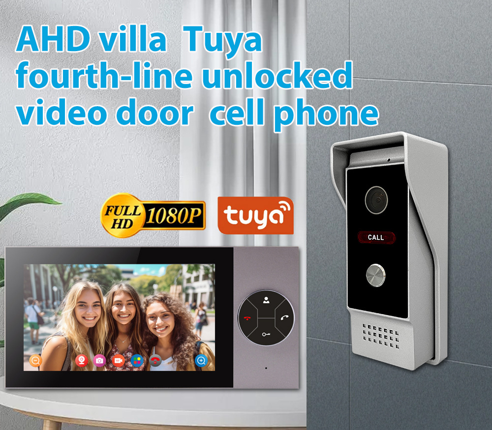 7 Inch IPS Screen 2MP Tuya APP - Wifi Doorbell Camera recension och pris