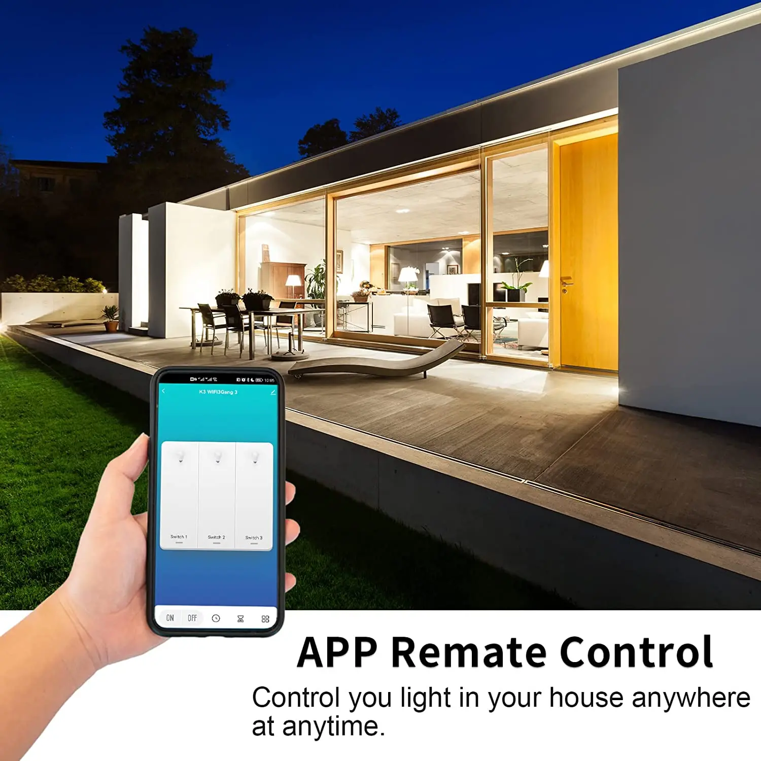 Tuya Wifi EU Smart Switches 1/ - Smart Home Lighting recension och pris