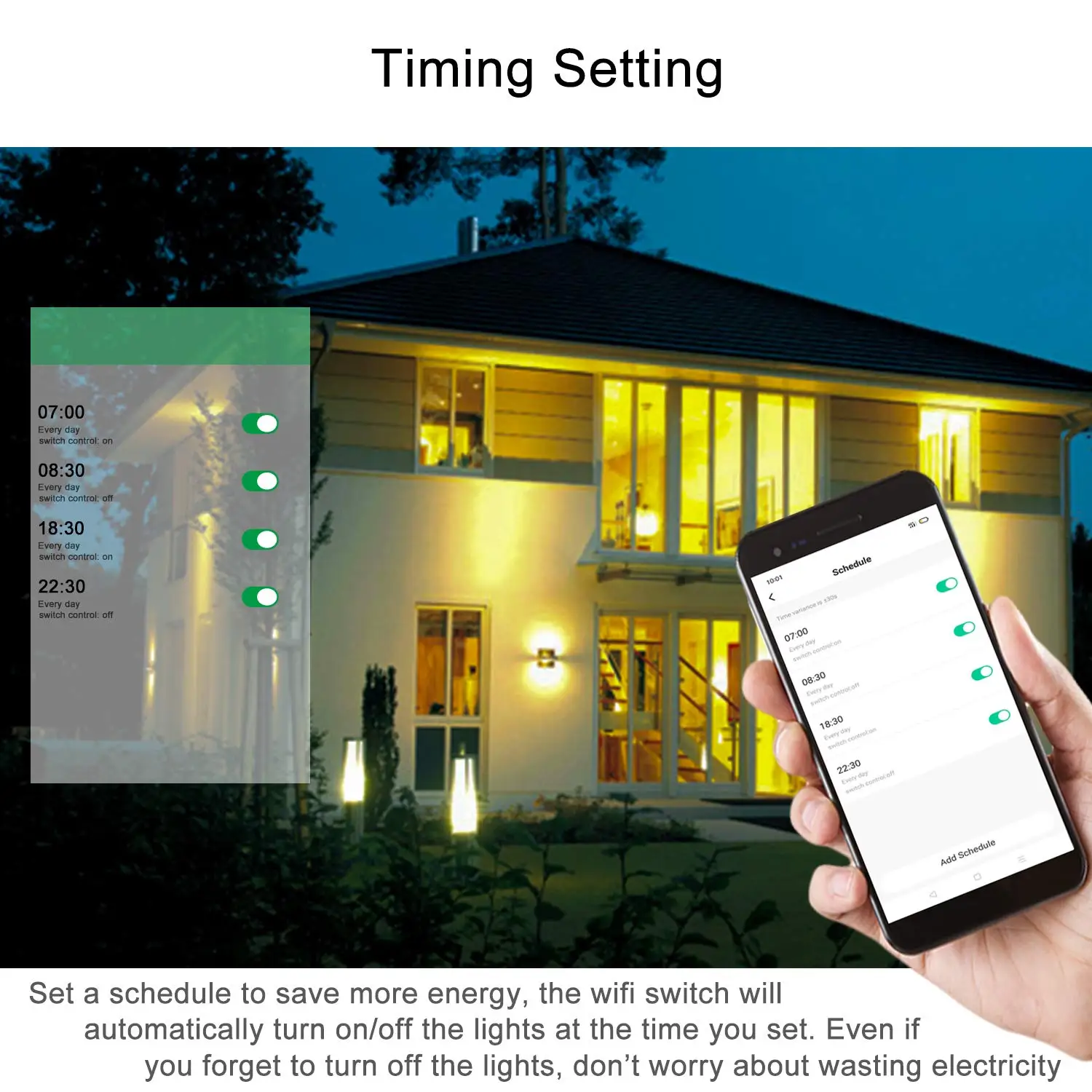 Tuya Wifi EU Smart Switches 1/ - Smart Home Lighting recension och pris