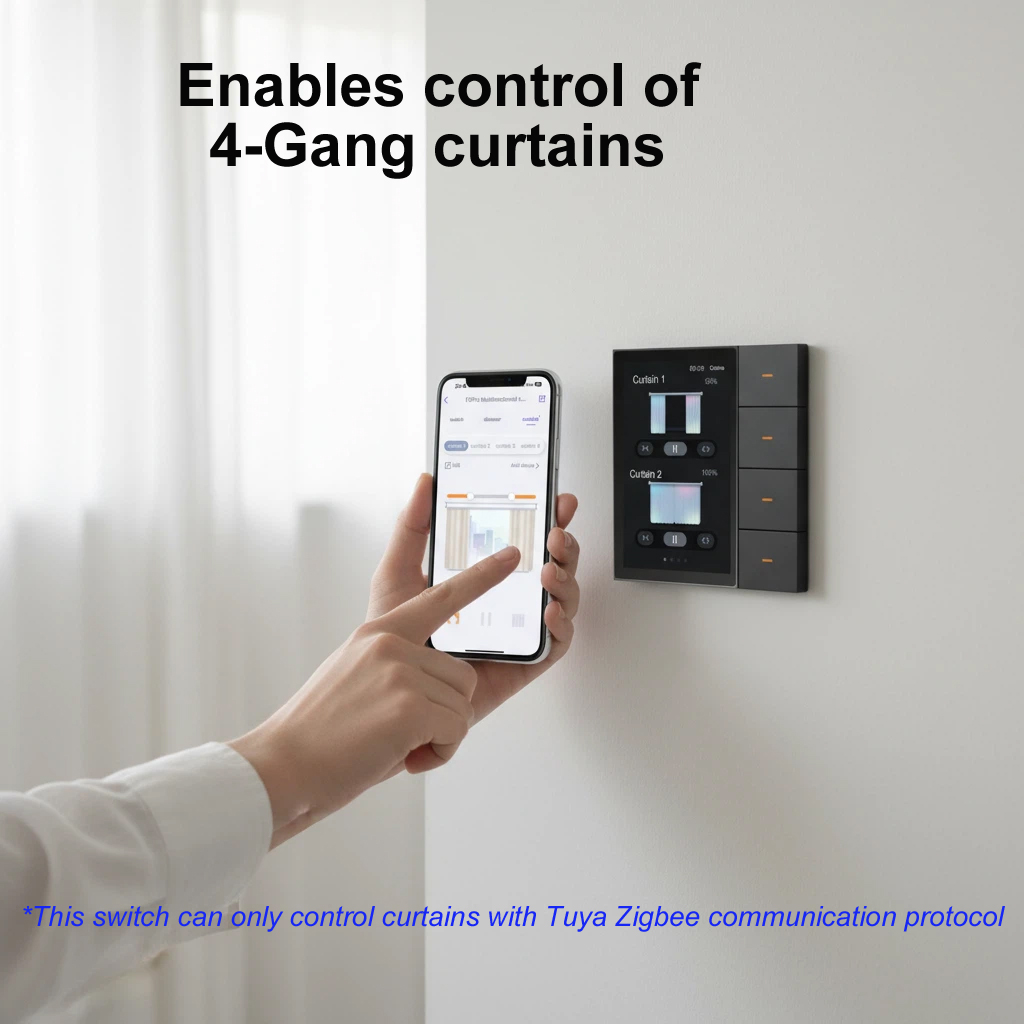 F3-pro Tuya Smart Panel ZigBee - Smart Home Automation System recension och pris