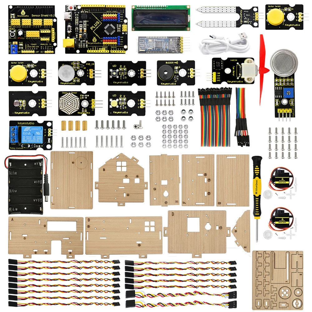 Hot Sale Smart Home Starter Ki - Smart Home Arduino Project recension och pris