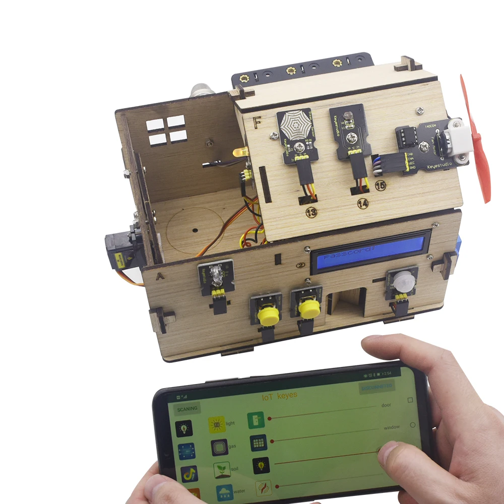 Hot Sale Smart Home Starter Ki - Smart Home Arduino Project recension och pris