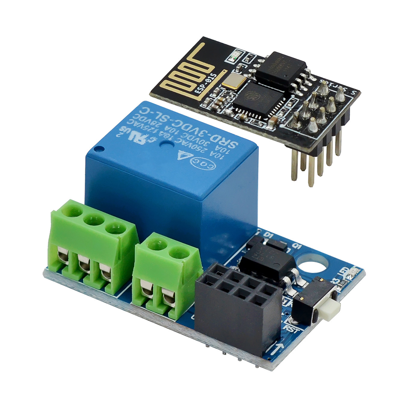 ESP-01S WiFi Relay Module 5V 1 - Smart Home Arduino Project recension och pris