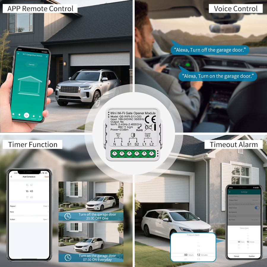 Tuya Smart WiFi or Zigbee Gara - Smart Home Wiz recension och pris